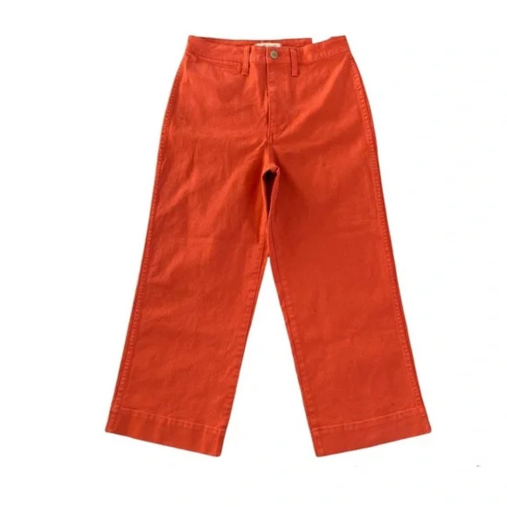 Madewell Slim Emmett Wide Leg Crop 31